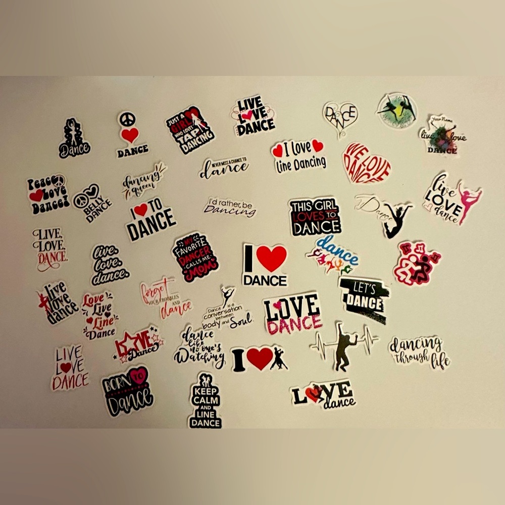 DANCE STICKER PACK WITH STICKER SHEET OF CUTE DOGA ANS CATS 🐶